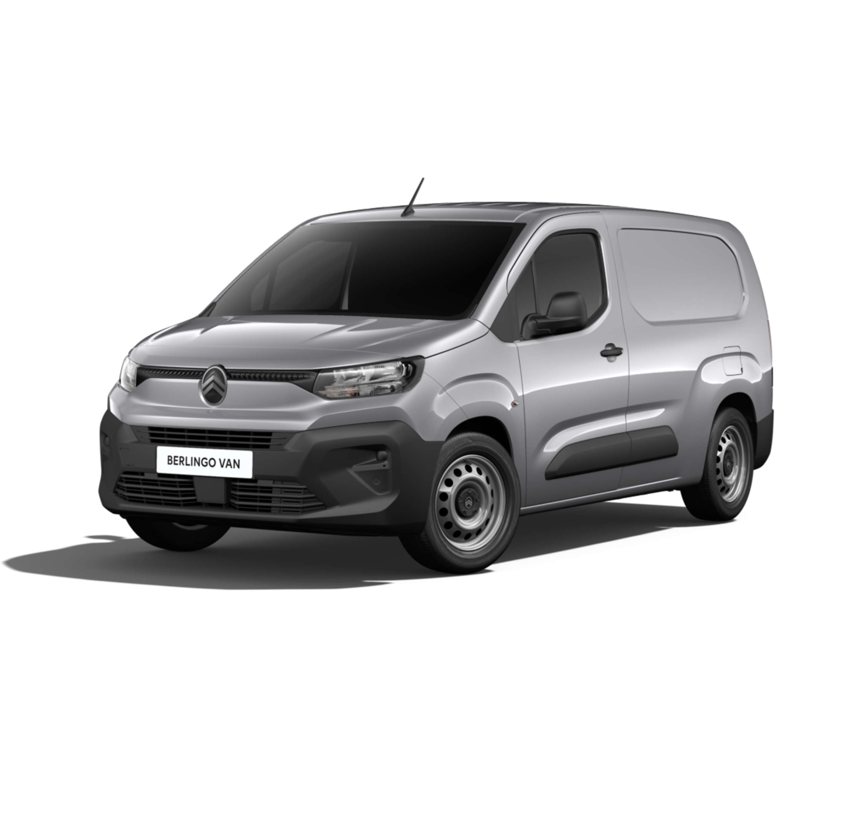 Фургон Citroën Berlingo сірого кольору, довжина L2