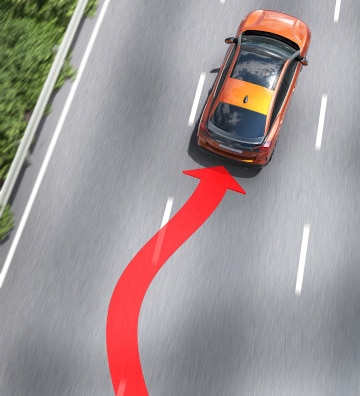 Попередження про зниження уваги водія на Citroën C4