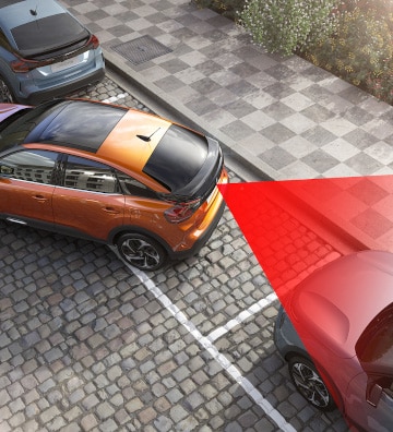 Камера заднього виду на Citroën C4