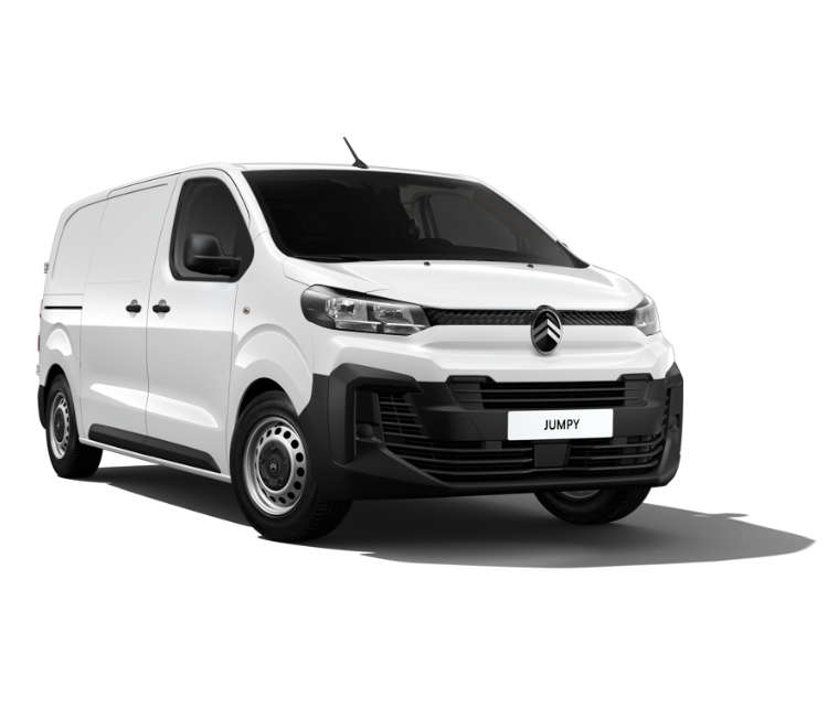 Фургон Citroën Jumpy білого кольору, довжина L2